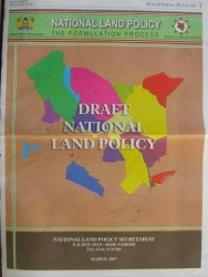 New Land Policy for Kenya - Click picture for bigger format.